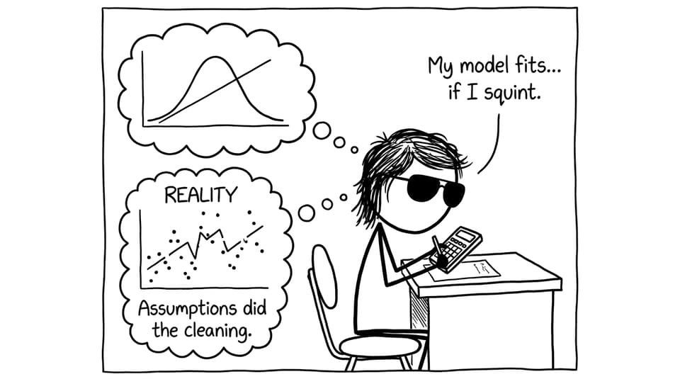 Assumptions did the cleaning