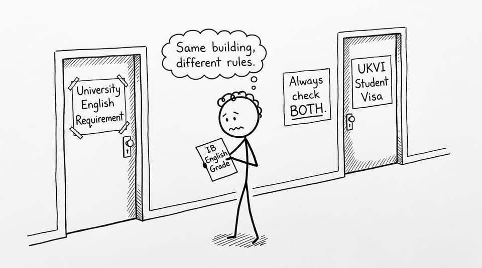 University requirement vs UKVI rule doors