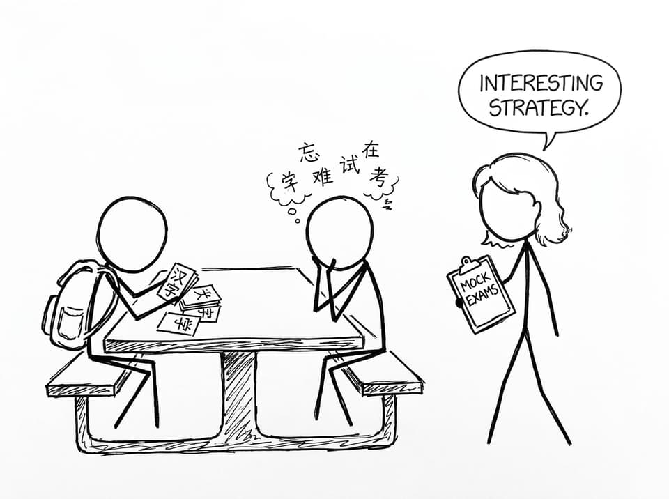 Cafeteria revision strategies collide