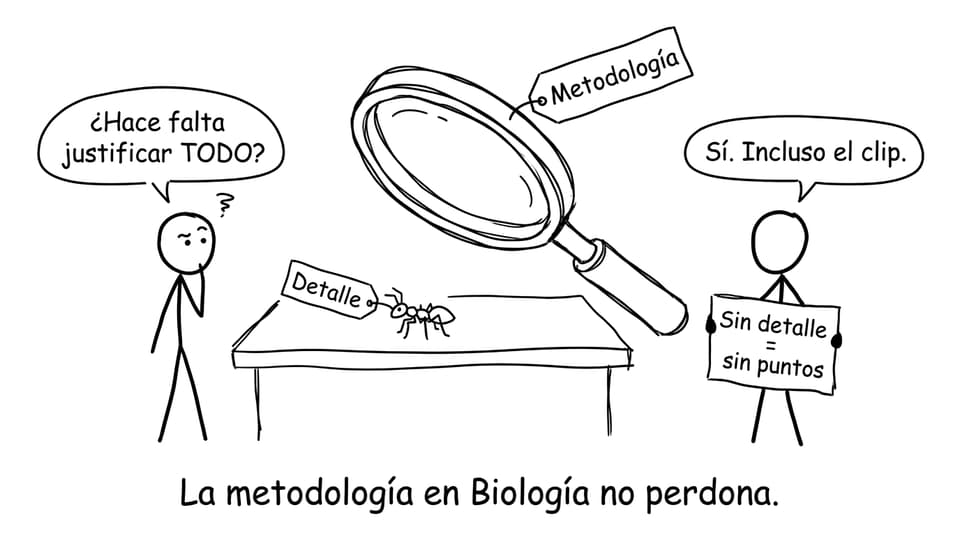 Comic: la metodología no perdona