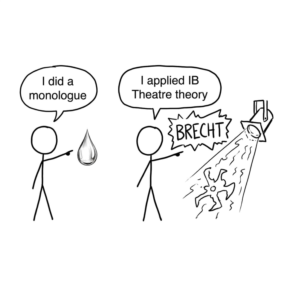 Monologue vs theory