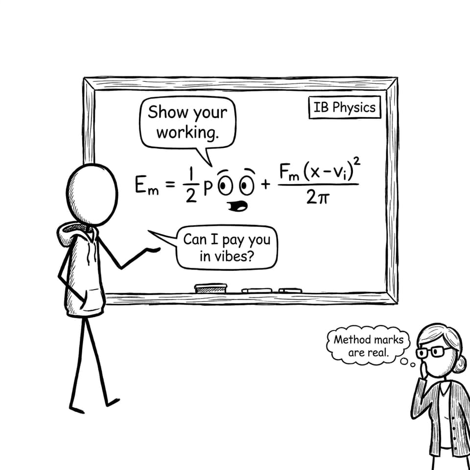 Negotiating with an equation