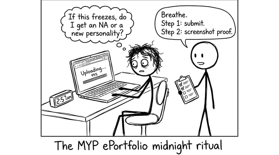 A student watching an upload bar at 99% at 2:57 AM