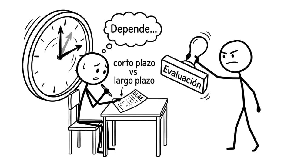 Reloj gigante, DEAE y el sello de evaluación