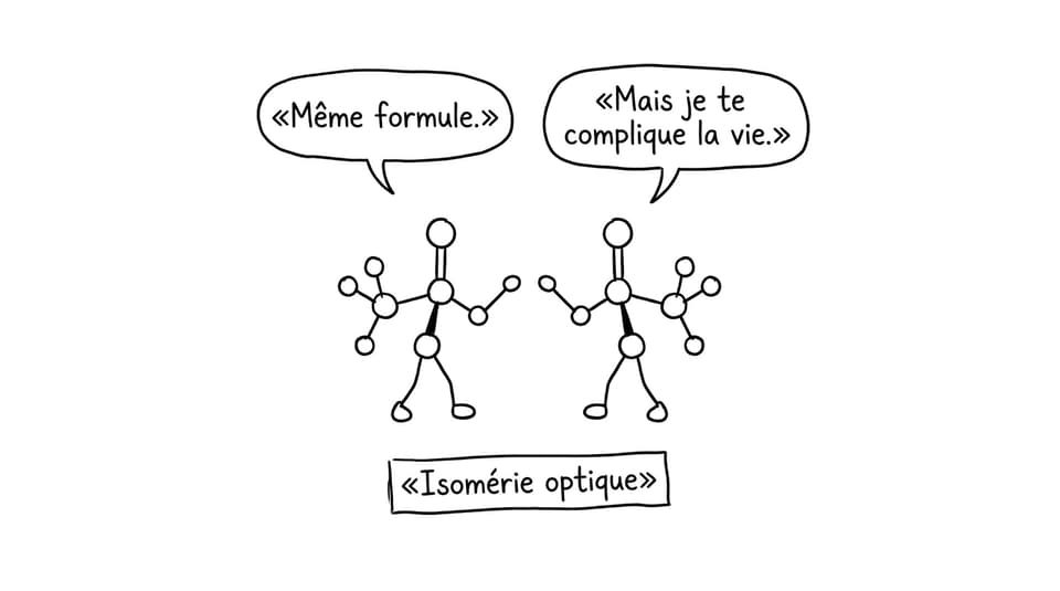 Isomérie optique en miroir