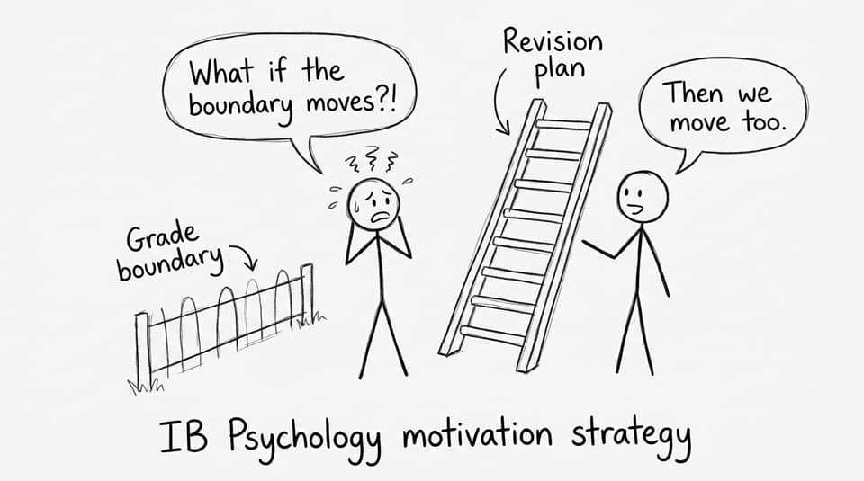 IB Psychology motivation ladder comic