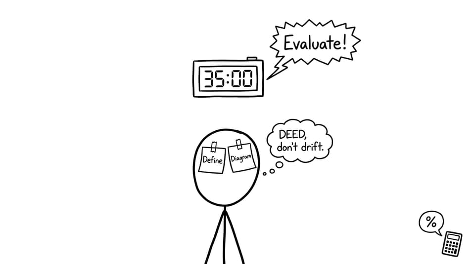 Timer shouting evaluate
