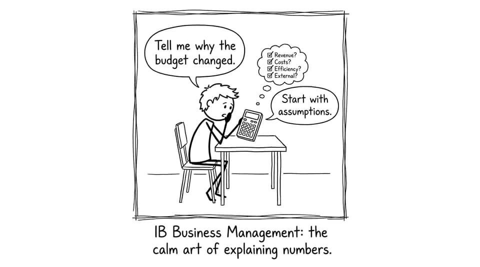 IB student and calculator variance checklist
