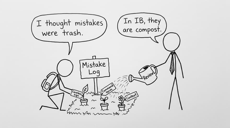 Mistakes as compost