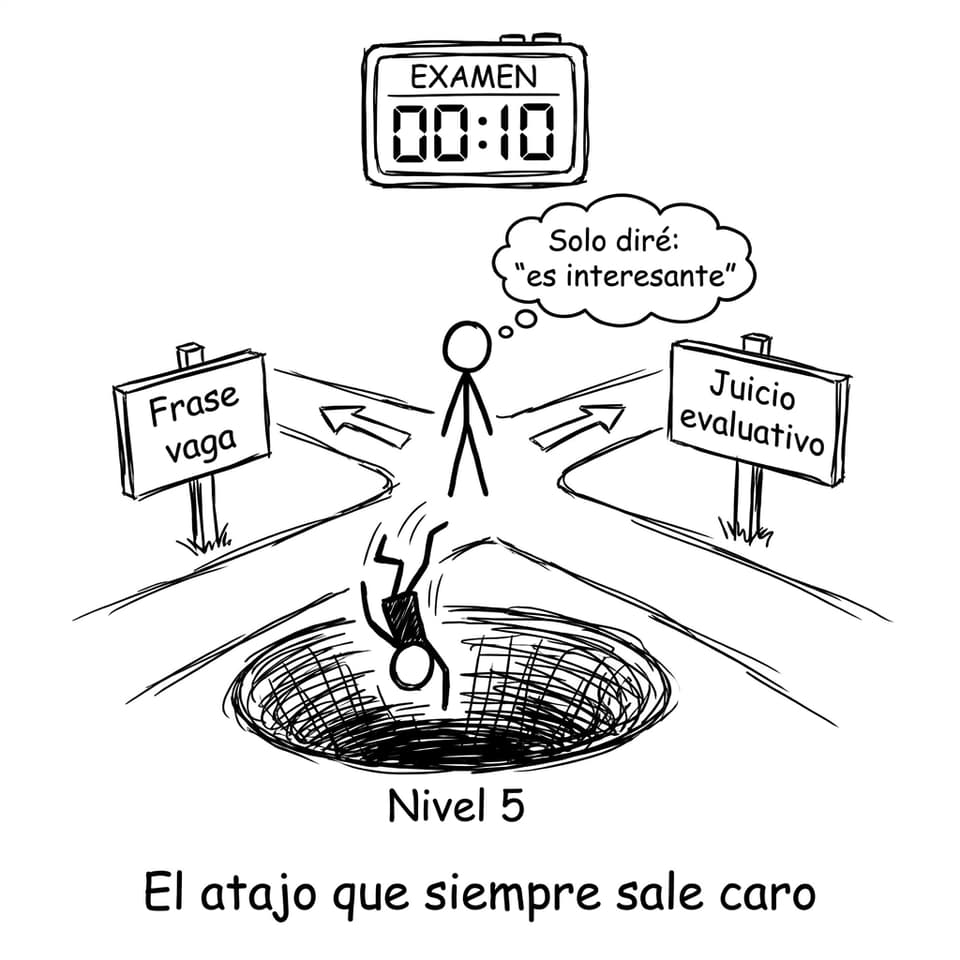 Comic: el atajo que siempre sale caro