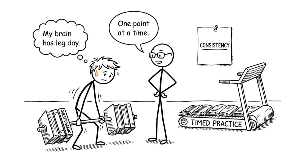 An IB student trains for higher scores one practice session at a time