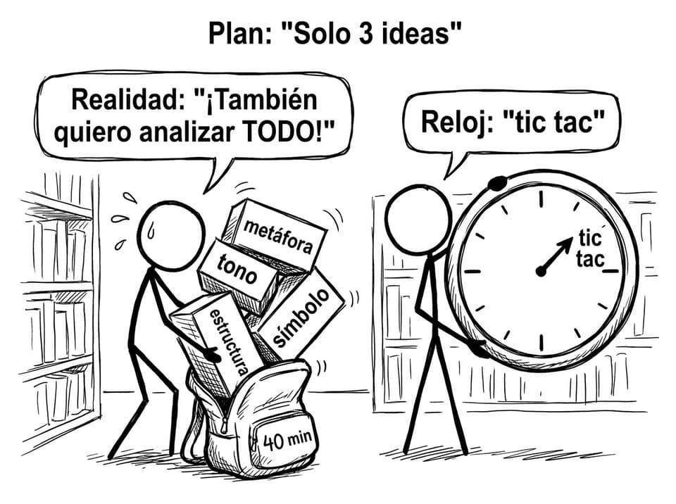 Comic sobre querer analizarlo todo