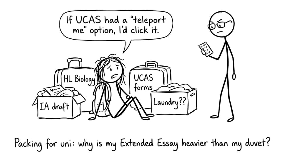 Packing for uni comic
