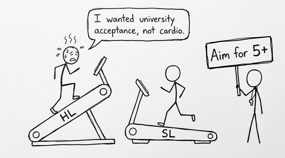 HL vs SL treadmill joke