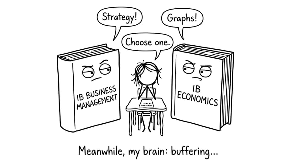 Two textbooks judging you