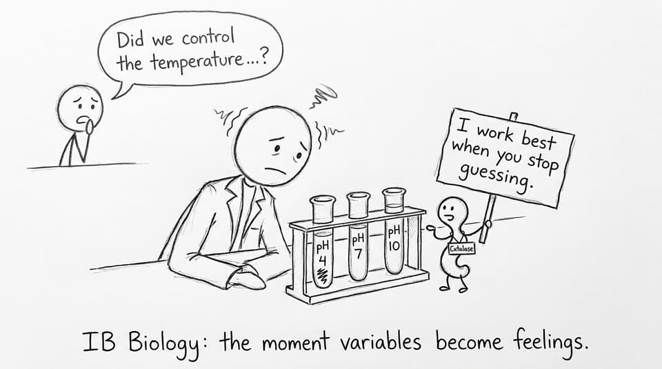 IB Biology variables become feelings