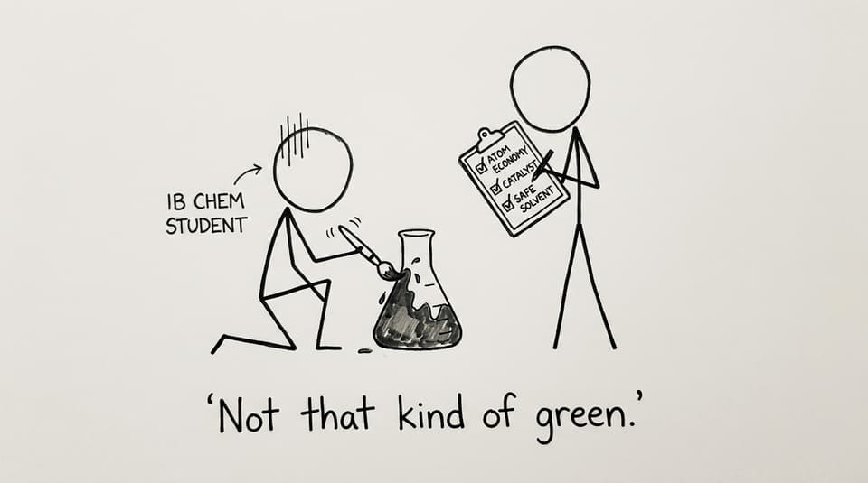 Not that kind of green