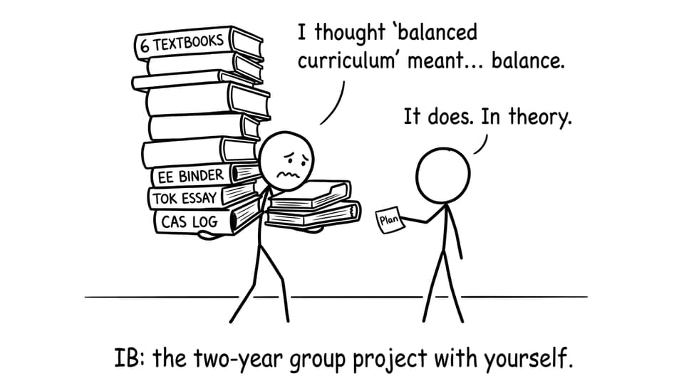 IB: the two-year group project with yourself