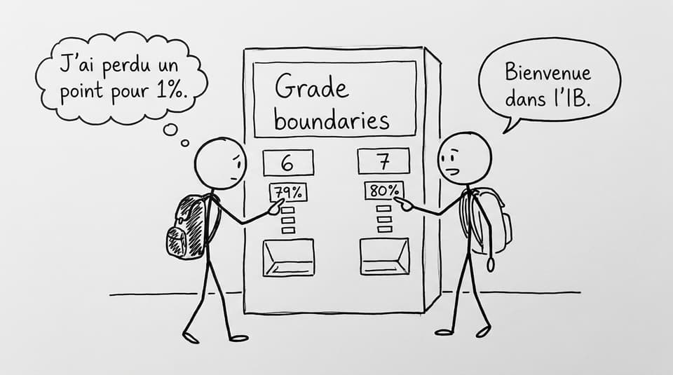 Comic: grade boundaries