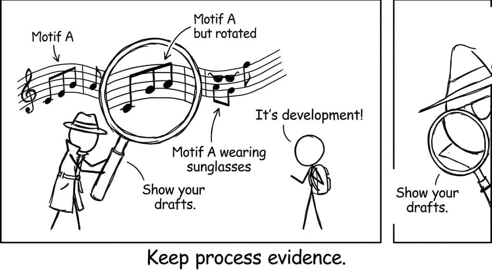 Process evidence detective comic