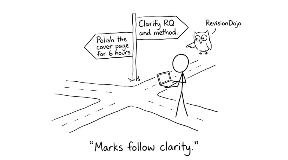 Marks follow clarity