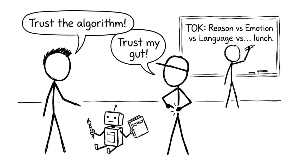 Reason vs emotion vs language vs… lunch