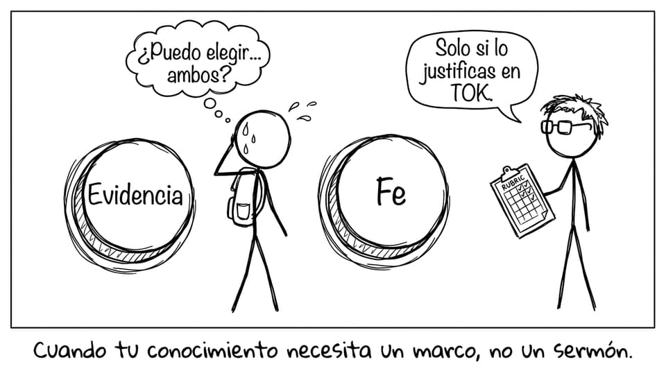 Estudiante entre Evidencia y Fe