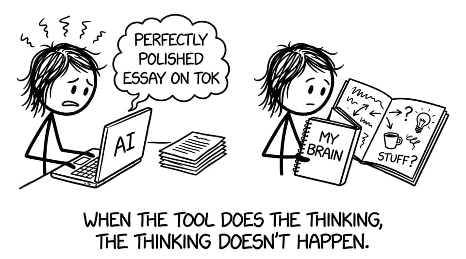 AI vs My Brain tug-of-war