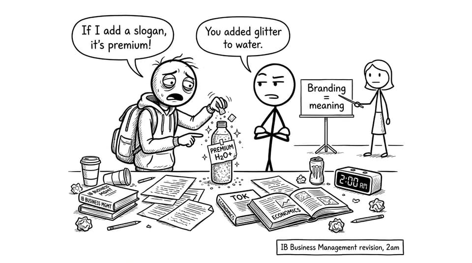IB student discovers branding isn't glitter