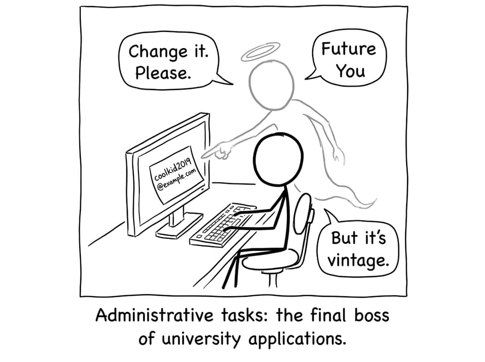 Future You begging you to update your email address