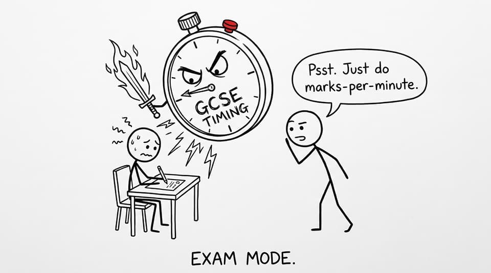 A stopwatch boss fight over GCSE timing