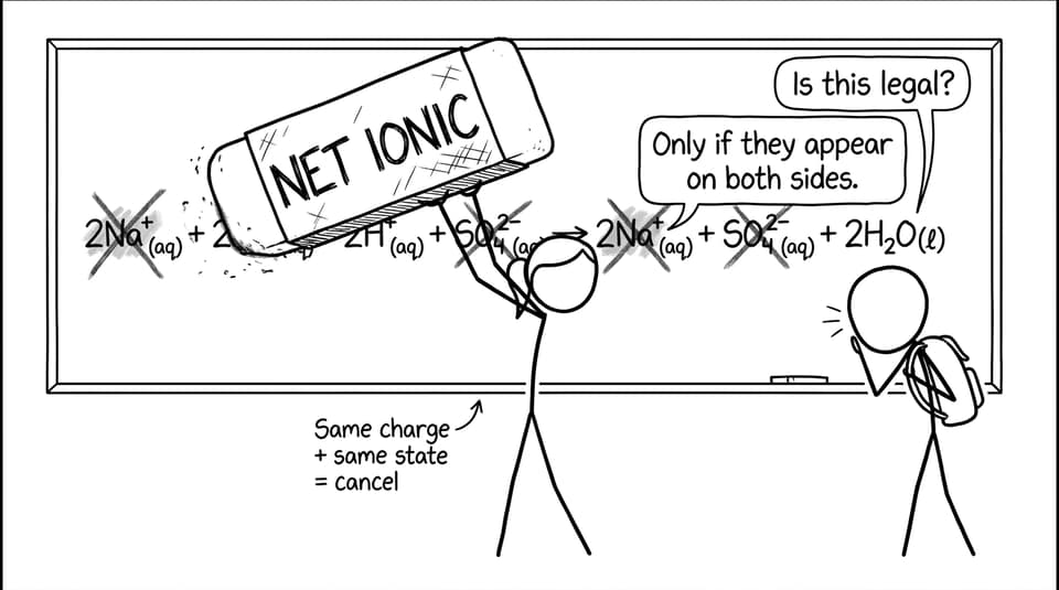 Net ionic eraser joke