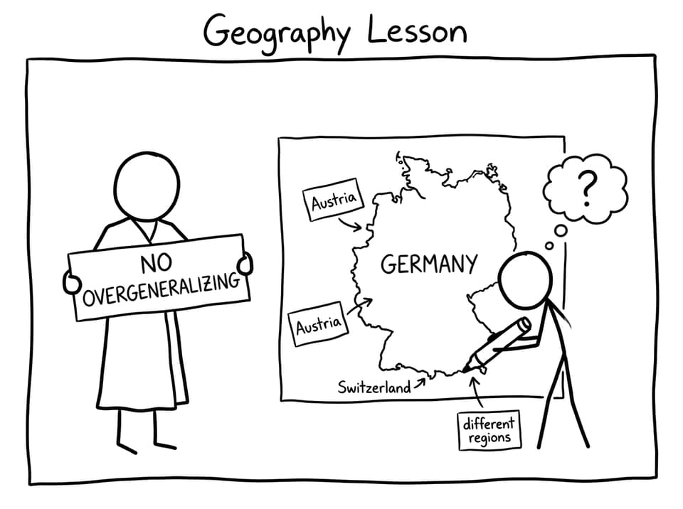 No overgeneralizing map joke