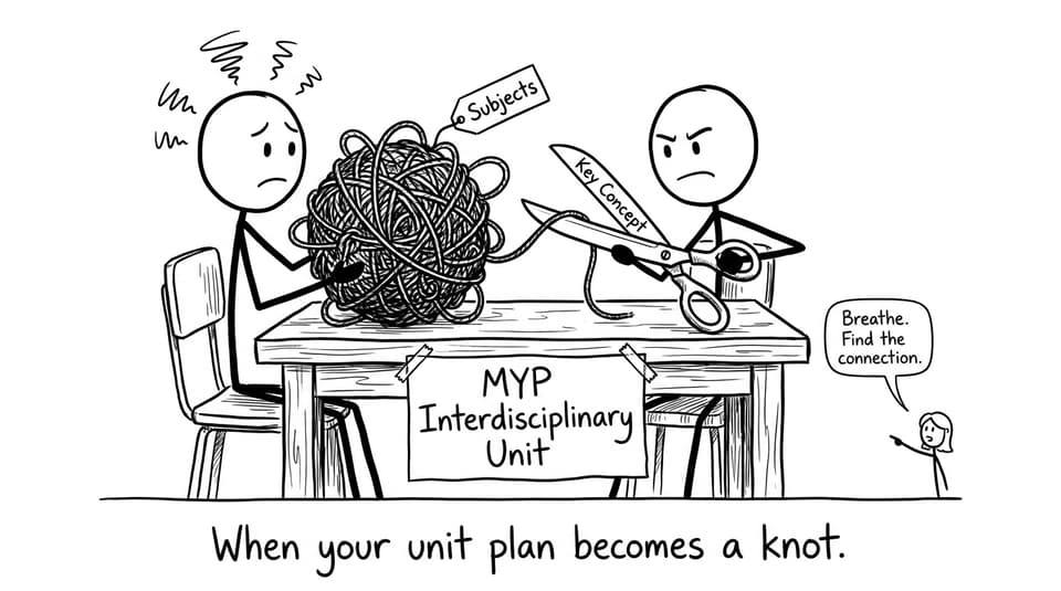 When your unit plan becomes a knot.