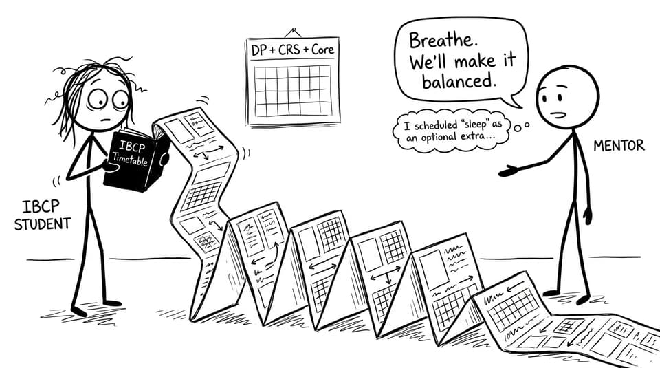 A planner unfolds into chaos, then gets balanced