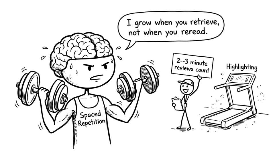 Spaced repetition brain gym