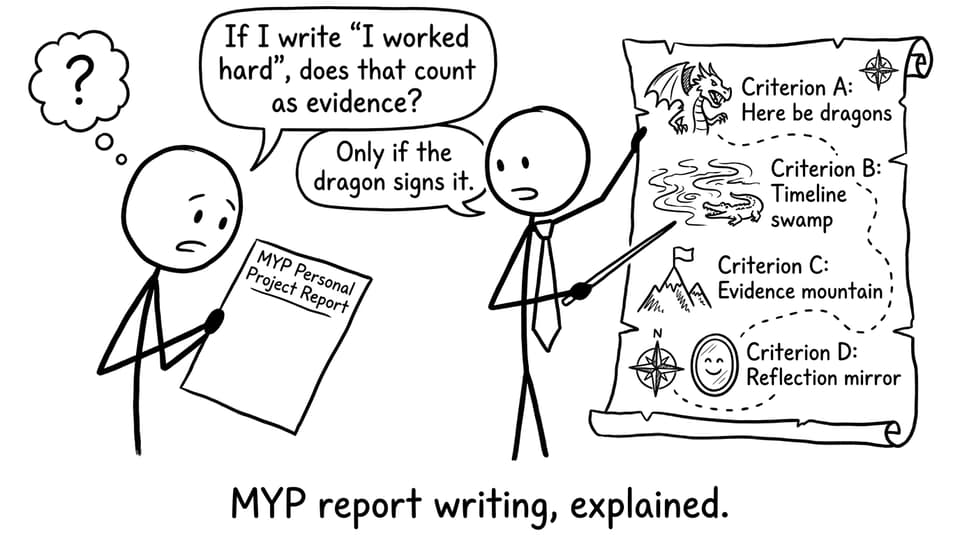 MYP report writing, explained.