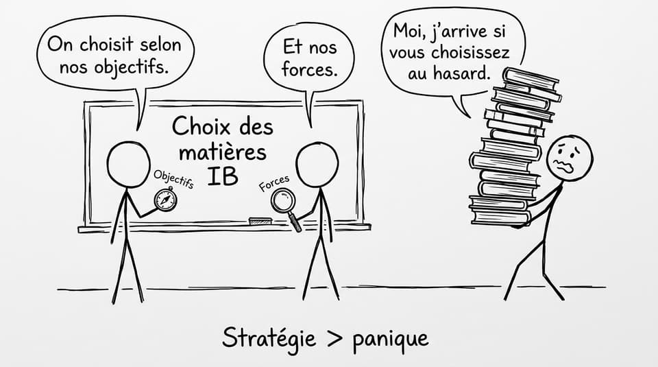 Stratégie et stress au choix des matières IB
