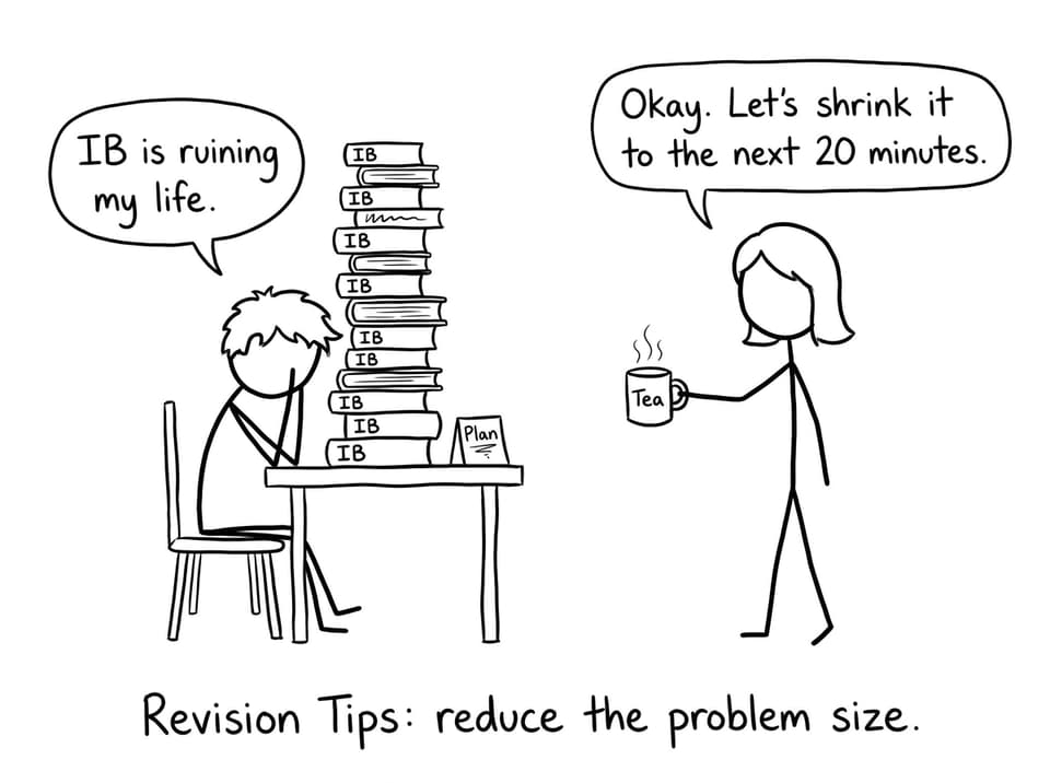 Student and parent shrink the problem
