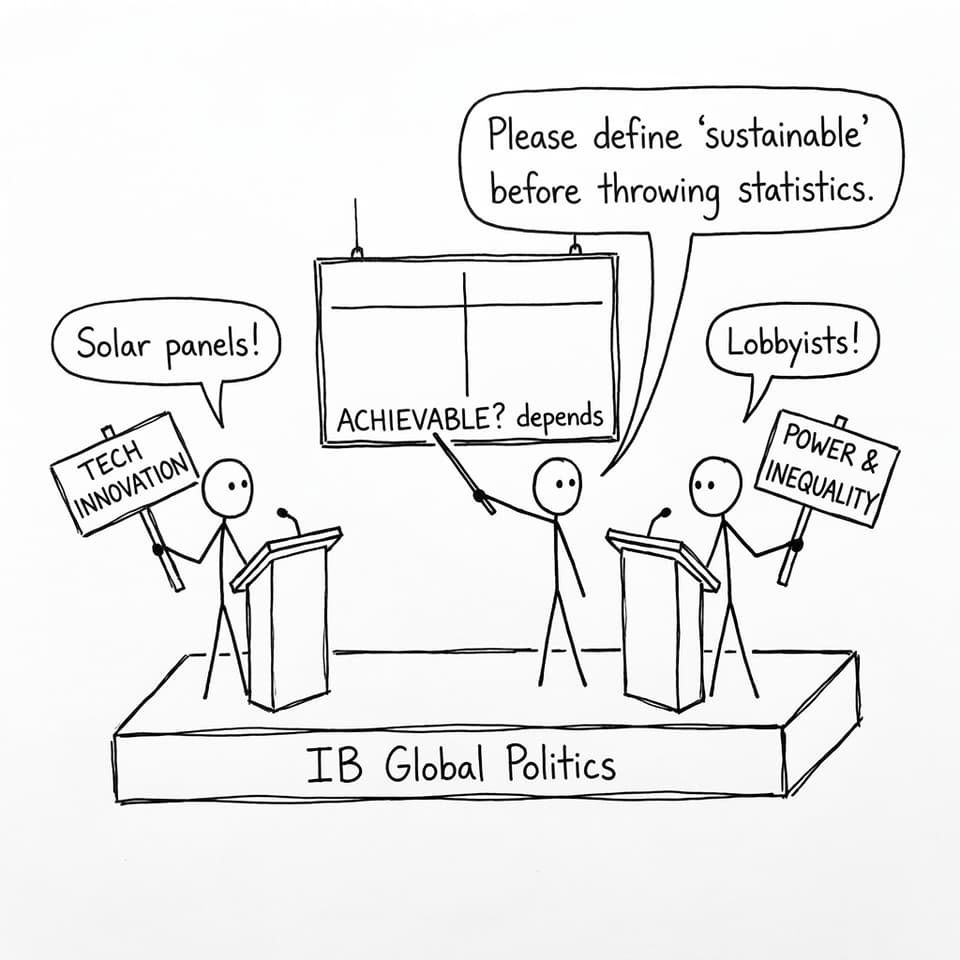 Debate stage: Tech Innovation vs Power & Inequality