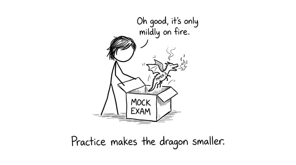 Stick figure meets Paper 3 dragon
