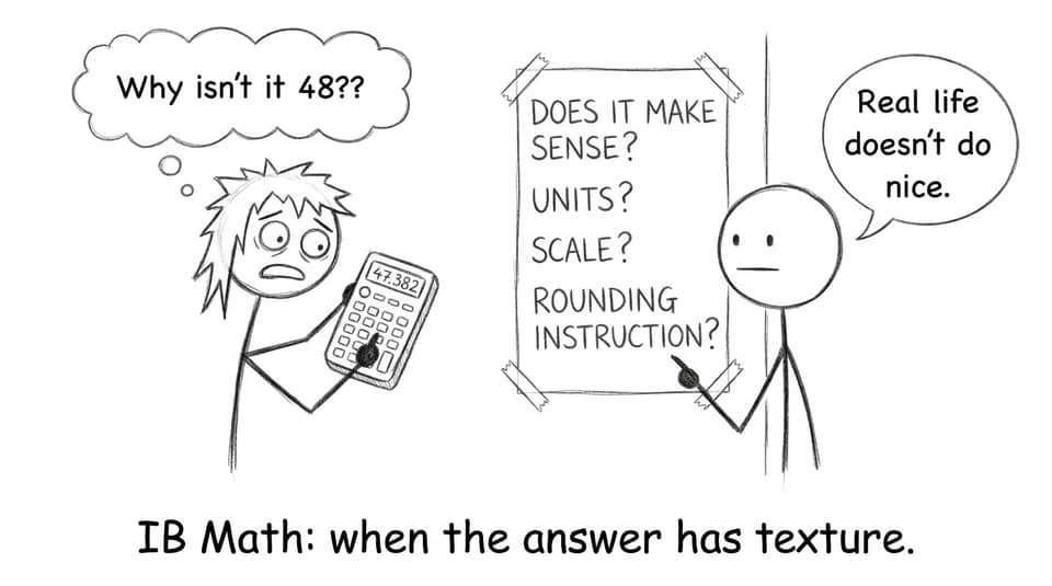 Student vs messy decimal checklist