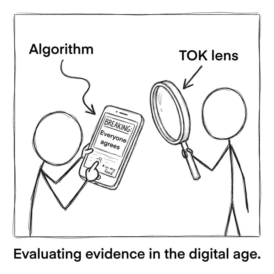 Algorithm vs TOK lens joke