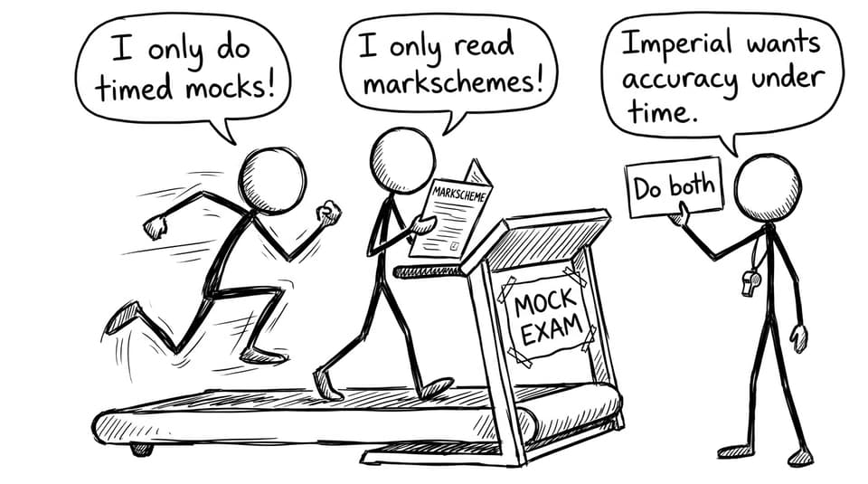 Mock exams vs markschemes