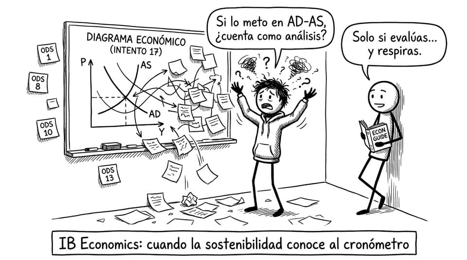 IB Economics: cuando la sostenibilidad conoce al cronómetro