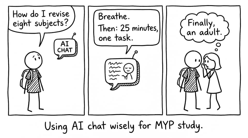 AI chat tells student to breathe then do 25 minutes