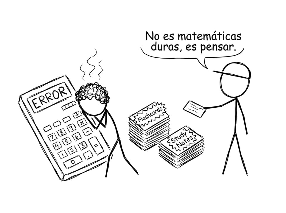 Calculadora con ERROR y flashcards