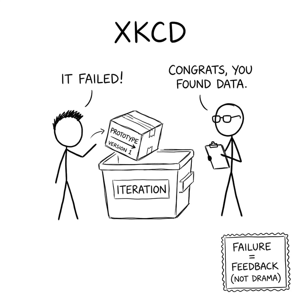 Prototype failure gets labeled “data”