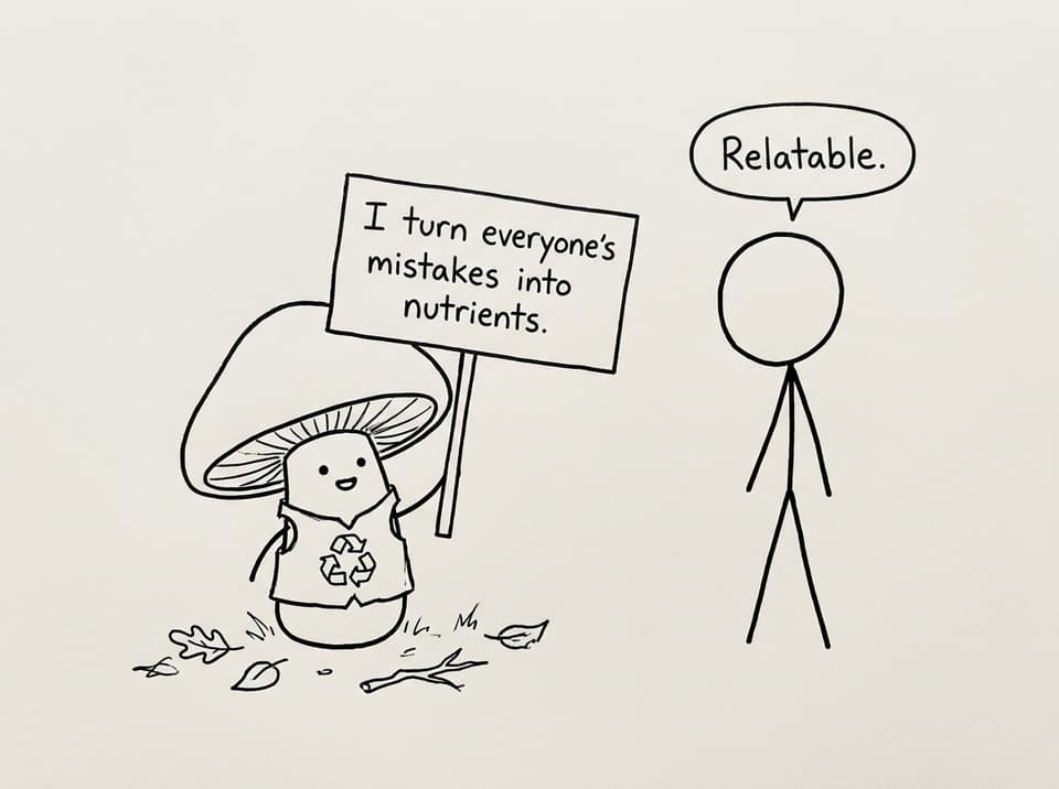 Decomposer recycling joke