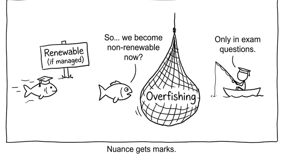 Fish stock nuance comic
